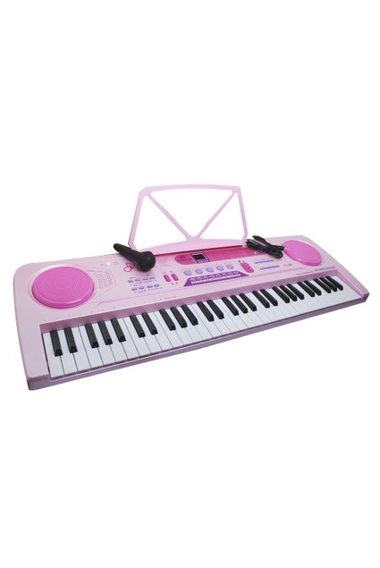 Teclado Eletrônico 61 Teclas Com Microfone Bigfun BF-6138